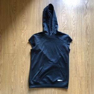 adidas cut off hoodie